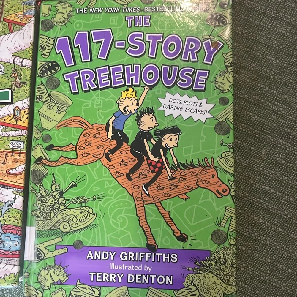 Treehouse Books Collection Andy Griffiths 6 Books Bundle 13, 26, 39, 52, 65, 117